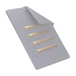 Glass card decoration